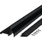 M-D Building Products Building Products 1.75'' W. x 1.625'' H. x 36'' L. Aluminum Black Door Bottom 11824 - alternate 3