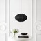 Jonathan Y Kira 18.38" 1-Light Scandinavian Japandi Adjustable Lantern Metal w/Ribbed Cocoon UFO Saucer Shade L JYL4208C - alternate 5