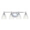 Jonathan Y Marais 30" 4-Light Metal/Glass LED Vanity, Chrome JYL7471B - alternate 3