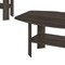 Homeroots Set of Three 36" Oak Coffee Table With Three Shelves, 3PK 490022 - alternate 2