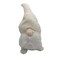 Homeroots 28" White Fabric Christmas Standing Gnome Tabletop Sculpture 399308 - alternate 3
