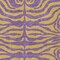 Homeroots 5' X 8' Purple And Copper Animal Print Washable Indoor Outdoor Area Rug 600703 - alternate 5