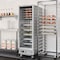 Koolmore 33 in. Commercial Non-Insulated Heated Holding Cabinet with Wire Racks and Glass Door in Silver KM-CH36-WNGL - alternate 4