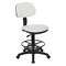 Office Star Products DC Series Sculptured Seat & Back Custom Fabric Drafting Chair, Dillon Snow DC517V-R101 - alternate 1