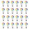 Infibrite A19 WiFi Smart LED Light Bulb, 8W 800LM, Alexa/Google/SIRI, ETL and Energy Star, 24PK IB-007-1-8W-WH-24PK - alternate 1