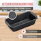 Bakken- Swiss Gray 10-Piece Nonstick Bakeware Set, Carbon Steel, Stackable, Dishwasher and Oven Safe to 450 DegF BKWAV10GRY - alternate 2