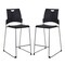 Office Star Products DC Series Tall Stacking Chair, Black DC8309C2-3 - alternate 1