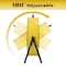 Edendirect 24in 3 Speeds Portable High Velocity Drum Fan Yellow with 1/3 HP, Turbo Blade, Low Noise IR-FAN7806 - alternate 5