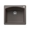 Blanco Diamond Single Bowl Dual Deck, Volcano Gray 443097 - alternate 1