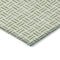 Homeroots 10' X 14' Sage And Ivory Geometric Washable Indoor Outdoor Area Rug 614718 - alternate 2
