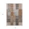 Homeroots 8' X 10' Chocolate And Gray Striped Washable Indoor Outdoor Area Rug 581704 - alternate 4