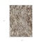 Homeroots 8' X 10' Brown Beige And Gray Abstract Washable Indoor Outdoor Area Rug 600279 - alternate 3