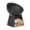 Deko Living 30 Inch Round Outdoor Steel Wood Burning Fire Pit COB10515 - alternate 3