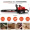 Wrightmaster 20 in. 58cc Gas 2-Stroke Easy Start Anti-Vibration Professional Chainsaw ZR-20inyj - alternate 3