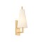 Corbett Lighting Tirana 7 in. Wall Sconce Vintage Gold Leaf 480-01-VGL - alternate 5