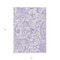 Homeroots 5' X 8' Lavender Ivory And Purple Paisley Washable Indoor Outdoor Area Rug 588649 - alternate 4