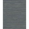 York Wallcoverings Ramie Weave Grasscloth Dark Blue Metallic Wallpaper CD1040N - alternate 1