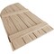 Ekena Millwork Riverwood 4 Board Joined Board-n-Batten w/Quarter Round Arch Top Faux Wood Shutters, 22W x 82H, PR SHUBJQ22X82RWPR - alternate 7