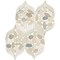 Daltile Pebble Oasis Natural Stone Petal Pebble Mosaic 15in x 11in in Tumbled Seashell, 11PK PB28PETLPBLMSTM - alternate 5