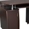 Homeroots 48" Chocolate Wood Computer Desk With Two Drawers 723748 - alternate 4