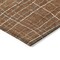 Homeroots 3' X 5' Brown Copper And Gray Striped Washable Indoor Outdoor Area Rug 597421 - alternate 4