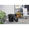 Rubbermaid Roughneck 20 Gal. Black NonWheeled Vented Trash Can with Lid 2179385 - alternate 4