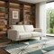 Homeroots 79" Beige Fabric Solid Wood Sofa 674604 - alternate 4