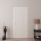 Vdomdoors Front Exterior Prehung Metal-Plastic Door, Manux 8111 White Silk, Office Commercial and Residential MANUX8111EXD-WS-W36xH80-LH - alternate 2