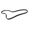 John Deere V BELT, JOHN DEERE OEM R502476 R502476 - alternate 1