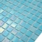 Apollo Tile Nacreous 12 in. x 12 in. Glossy Cyan Blue Glass Mosaic Wall and Floor Tile 20 sq. ft./case, 10PK APLPE88BL515A - alternate 2