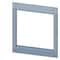 Siemens cover frame for door cutout 104.6 x 100.8 mm WxH accessory for: circuit 3VA9143-0SB20 - alternate 1
