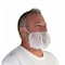 Safety Zone Beard Cover, Polyproplene, White - Case of 500 DA-BC100 - alternate 4