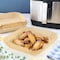 Megachef 125 Piece 8 Inch 5-8 Quart Square Air Fry Parchment Paper Liners 750123659M - alternate 3