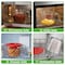 Nutrichef 4 Cups Glass Measuring Cup with Lid (34 oz) NCGLMESLID100 - alternate 2