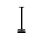 Flash Furniture Palis 27in. W x 15in. D Dining Height Double Column Table Base for 30in. x 48in. Table Tops, Black XU-DG-TB002-OUT-BLK-GG - alternate 4