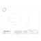 Tritan Roller Thrust Bearing Washer, 2 1/2 in Bore Dia, 3 1/4 in OD, 1/32 in Thickness, Alloy Steel TRA4052 - alternate 2