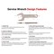 Tekton Inch Single Open End Wrench WSE14362 - alternate 3