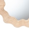 Bali & Pari Hasana Coastal Scalloped Natural Rattan Round Accent Wall Mirror 256-14155-ZORO - alternate 2