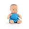 Miniland My Friends & Me Baby Doll, Caucasian Boy, 8-1/4'' 33000 - alternate 1