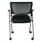 Office Star Products FC Series Folding Chair with breathable Mesh Back, Black FC8483-231 - alternate 4