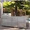 Koolmore Outdoor Kitchen Series with a 30 in. BBQ Grill And Grill Cabinet, Sink, Refrigerator and Cabinet KM-OKSKIT-CONFIG116 - alternate 4