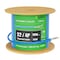 Syston Cable Technology Cat 8 Ethernet Cable S/FTP Bulk, 1000ft, Blue, 2000 MHz 22 AWG Solid Copper, CL2R CMR Riser-Rated BULK1588-1000BL - alternate 1