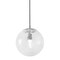 Afx Palla 9in. Medium Base Pendant, 120V, Satin Nickel PLAP09MBSN - alternate 1
