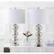 Jonathan Y Bella 27" Glass Triple-Sphere LED Table Lamp, Mercury Silver/Chrome, 2PK JYL1070B-SET2 - alternate 5