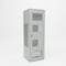 Pucel Athletic Gear Locker, 24 in W x 72 in H x 24 in D, 2 Drawers, Perforated Door, Gray GL-2472-24-DR2-D - alternate 1