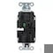 Hubbell Wiring Device-Kellems Straight Blade Receptacle, 5-15R, 15 A, 125V AC, 2 Pole, 3 Wire, Surface Mount, Grounded HBL2172STLATR - alternate 2