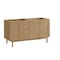 James Martin Vanities Laurent 60" Double Vanity, Light Natural Oak, w/ 3 CM Phantome Eclos Top 545-V60D-LNO-3PHT - alternate 2