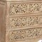 Homeroots 36" Antique White Solid Wood Three Drawer Dresser 489223 - alternate 2