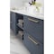 Amerock Blackrock 10-1/16 inch 256mm Center-to-Center Champagne Bronze Cabinet Pull BP55283CZ - alternate 3