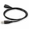 Add-On 5FT USB 2.0 A MALE TO FEMALE BLACK CABL USBEXTAA5MF - alternate 4